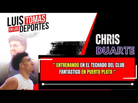 El #NBA #ChrisDuarte entrenando en el Techado Del #Club #Fantastico