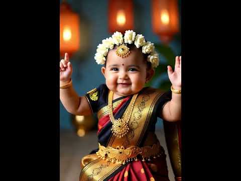 A 4 months old baby girl dance to various rhythms _ Amazing #love #cutebaby #cute #baby #dance