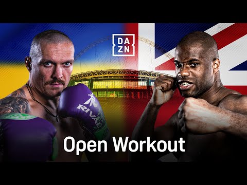 Oleksandr Usyk v Daniel Dubois Public Workouts LIVE | talkSPORT Boxing x DAZN