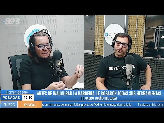Mauro, dueño del local