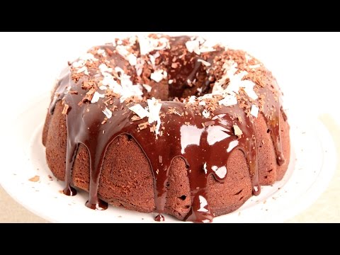 Triple Chocolate Pound Cake Recipe - Laura Vitale - Laura in the Kitchen Episode 864 - UCNbngWUqL2eqRw12yAwcICg