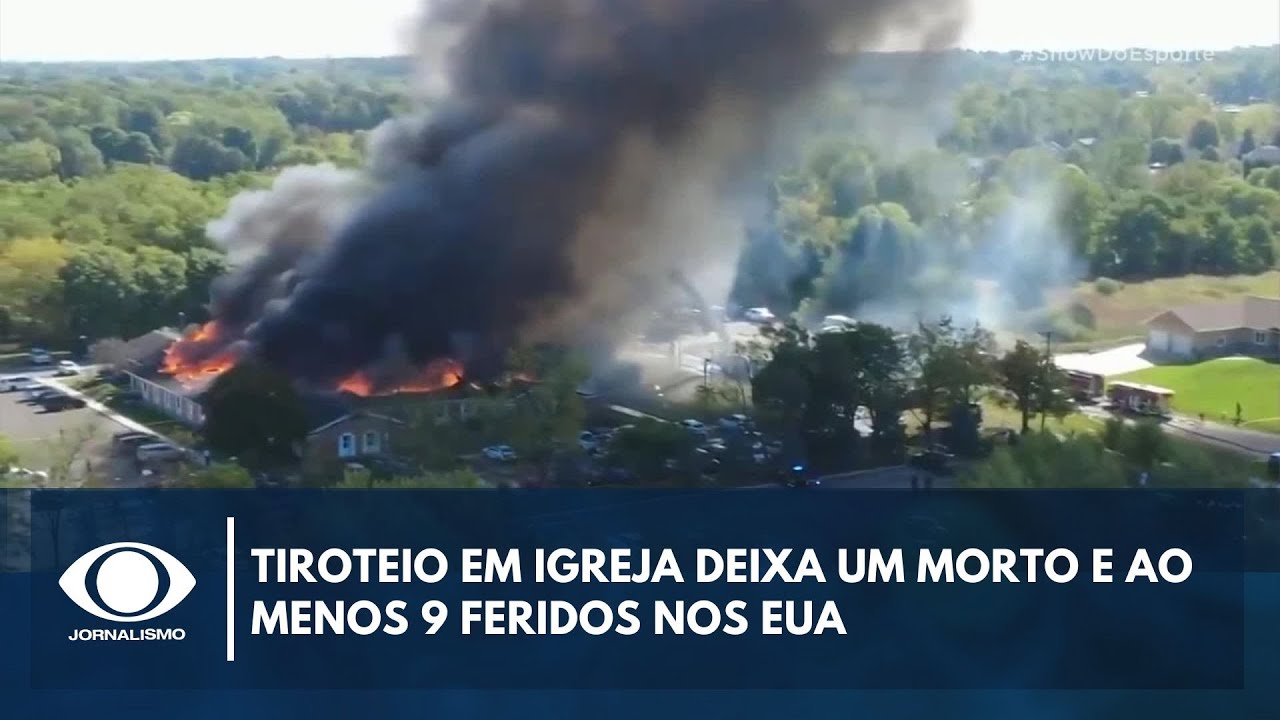 Tiroteio em igreja deixa um morto e ao menos 9 feridos nos EUA | Band Jornalismo