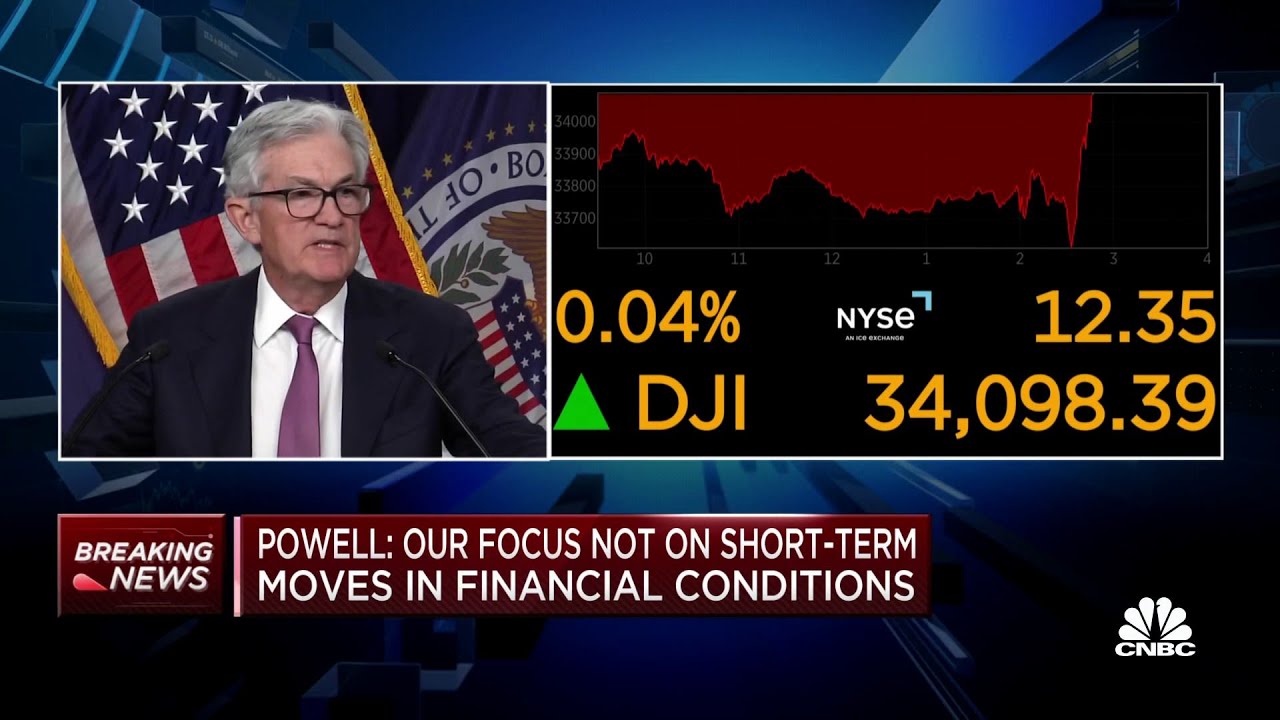 Fed Chair Powell: Disinflationary process has started for the first time