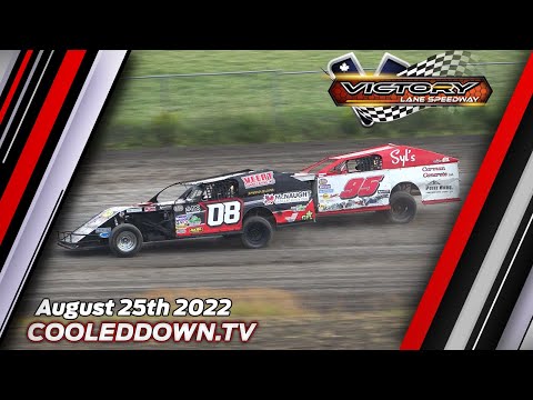 Thursday, August 25th 2022 from Victory Lane Speedway is the McNaught Midwest Modified Special - dirt track racing video image