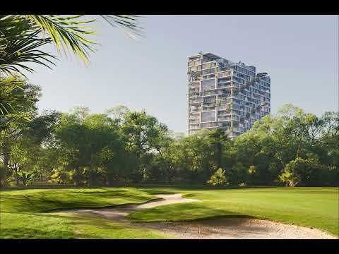 Forest V, Luxury Apartment Design and Architecture View from Golf Course.