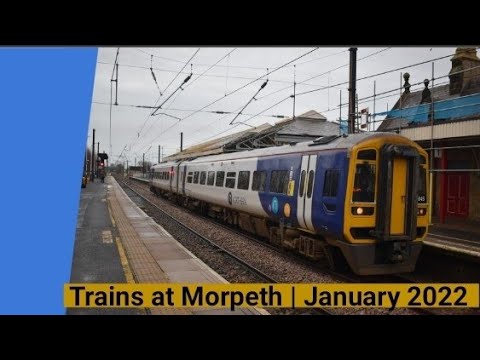Trains at Morpeth | January 2022