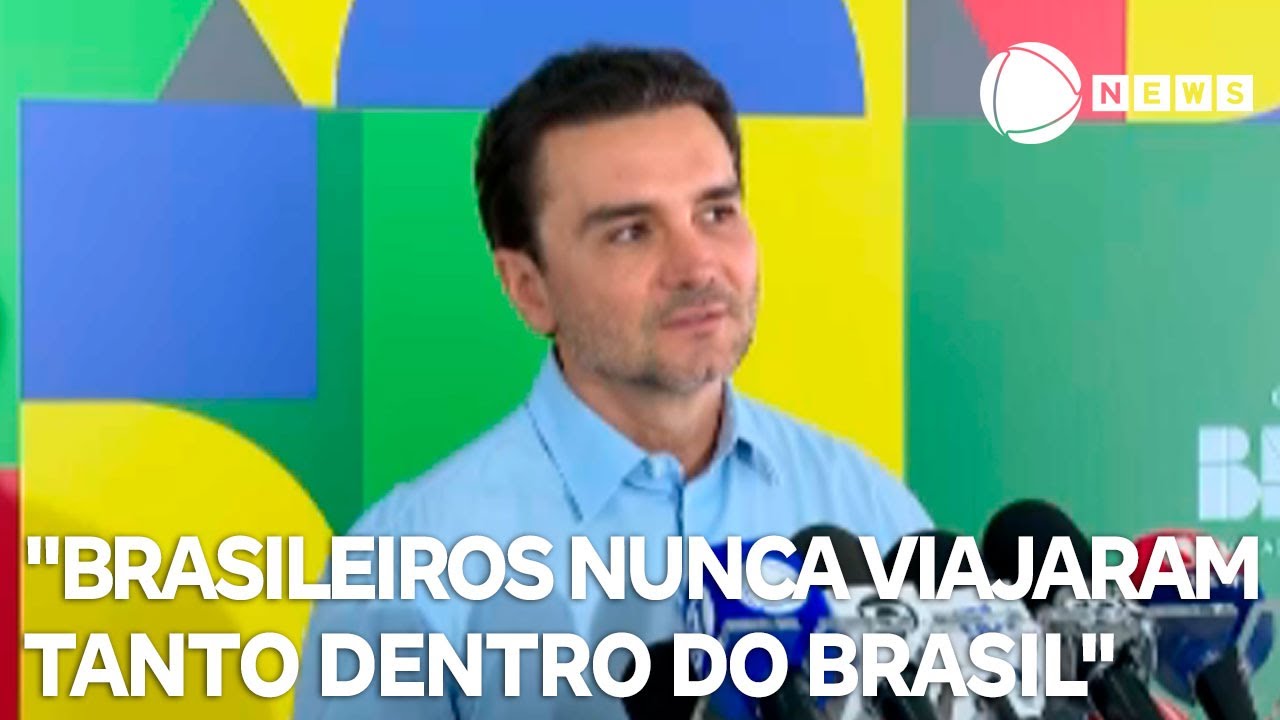 Brasileiros nunca viajaram tanto dentro do Brasil afirma ex ministro Celso Sabino