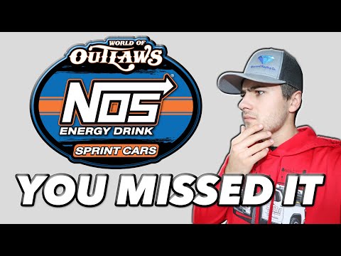 YOU Probably Missed This On The 2025 World Of Outlaws Schedule.... - dirt track racing video image