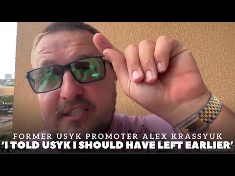 “I TOLD OLEKSANDR USYK I SHOULD HAVE LEFT EARLIER” ALEX KRASSYUK BREAKS SILENCE ON SPLIT | DUBOIS