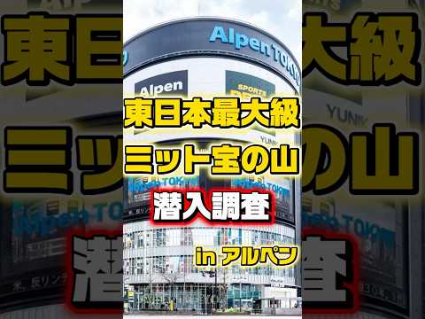 【宝の山】東日本最大級のアルペン東京で硬式ミットの潜入調査