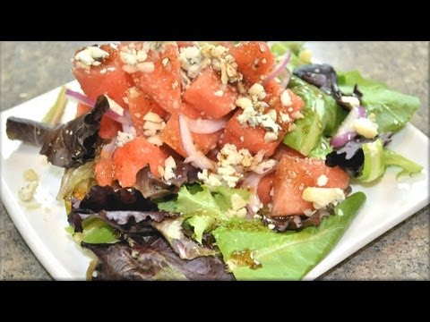 How to make Watermelon Salad - CookwithApril - UCX0kj_Hz-VY22eX9quwhwcA