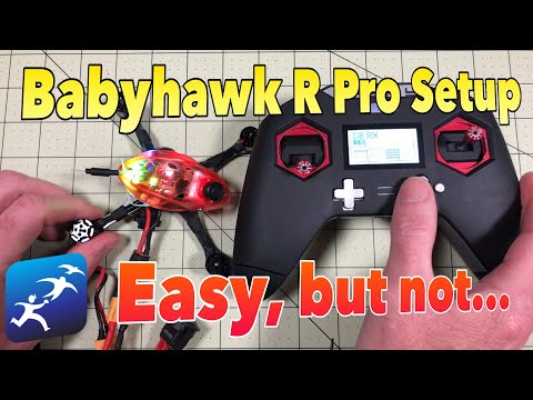 EMax Babyhawk R Pro Setup, Betaflight upgrade and configuration - UCzuKp01-3GrlkohHo664aoA