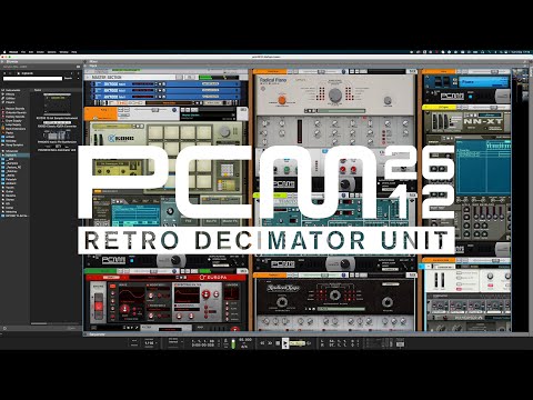 PCM2612 demo song on Reason (free Rack Extension effect plug-in)