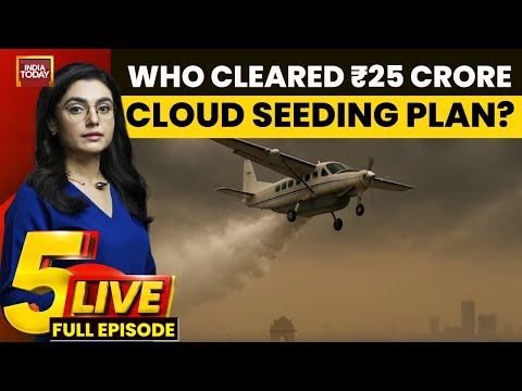5Live With Sonal Mehrotra Kapoor: Delhi Govt Ignores Expert Warnings On Failed Cloud Seeding Plan