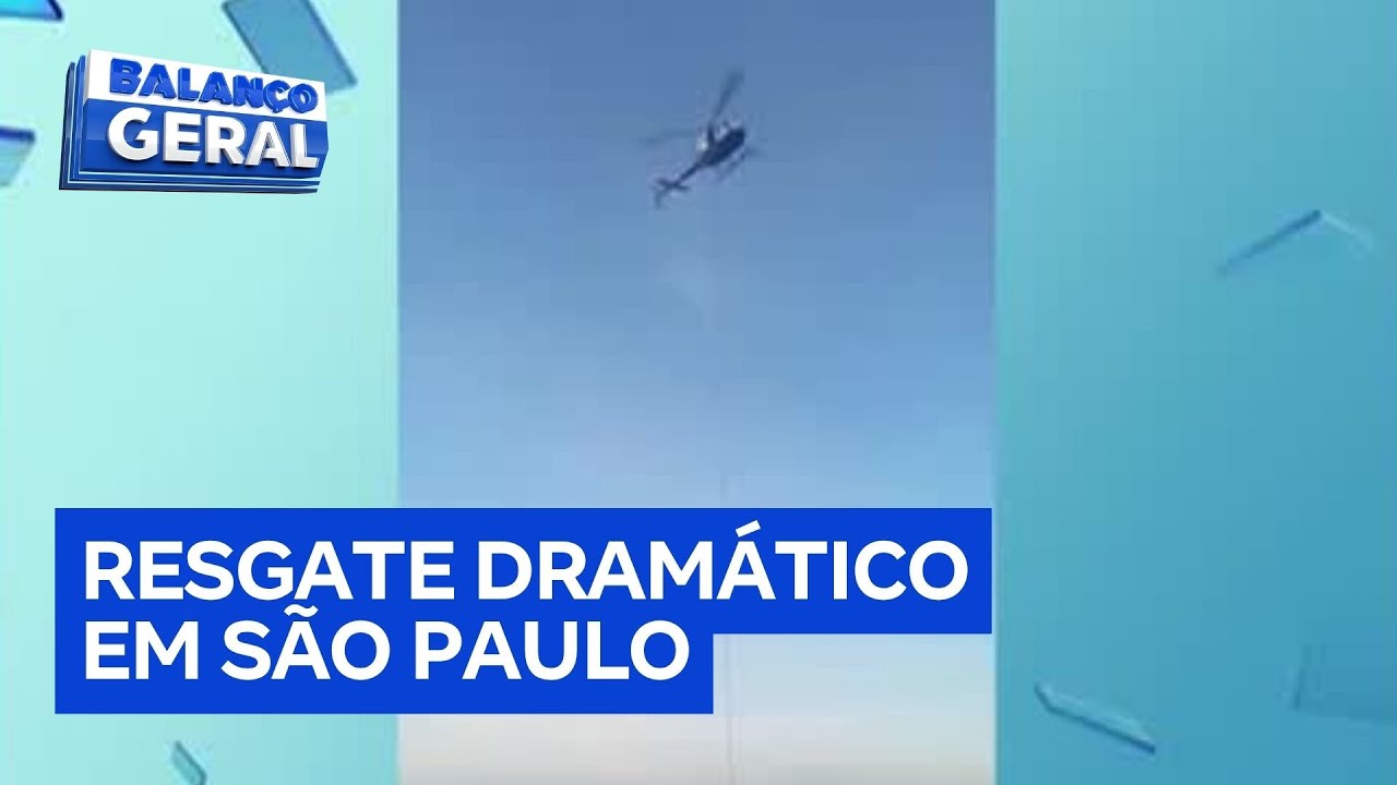 Resgate dramático piloto de parapente sofre acidente no ar e cai em área de mata de difícil acesso