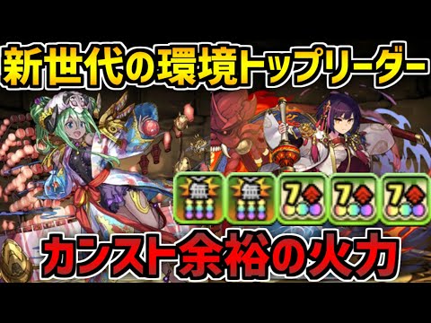 新キャラセイナが最強すぎた！裏修羅で試運転 式神使いと妖【パズドラ】
