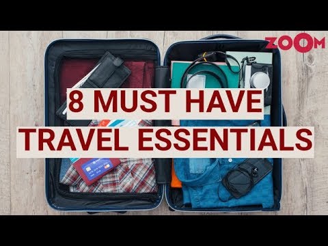 8 Must Have Travel Essentials | Travel Tips | DIY