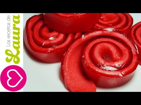 Postre sin horno, solo 3 ingredientes - Rollitos de GELATINA CON MALVAVISCO - UCbtJ9-FGxyT76V5ebEDNhgg