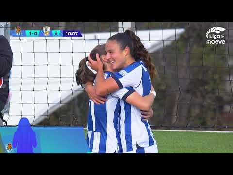 Emma Ramírez: Celebración del gol en la FAN CAM