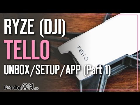 DroningON | Ryze/DJI Tello Review (Part 1) - Unboxing, Setup & App - UCYoEOmvbMm0LX6AsIwANvug