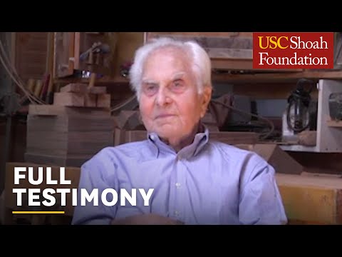 Jewish Survivor David Marks Full Testimony | USC Shoah Foundation