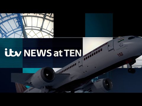 Watch ITV News at Ten as at least 240 people dead in Air India crash | ITV News