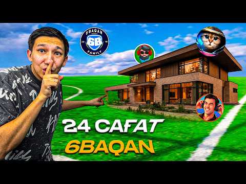 😱6-BAQAN КОМАНДАСЫМЕН 24 САҒАТ БІР ҮЙДЕ ҚАЛДЫМ