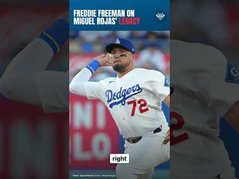 Freddie <strong>Freeman</strong> on what Miguel Rojas built in that Dodgers clubhouse 💙 #Shorts