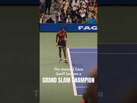 Call me Champion 📞 Relive Coco Gauff’s journey in #BreakPointS2 #wta #tennis #shorts #netflix