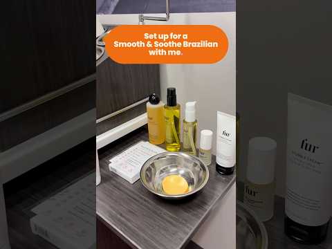 Meet the Smooth & Soothe Brazilian: a Brazilian wax with skincare built into the experience. 🧡