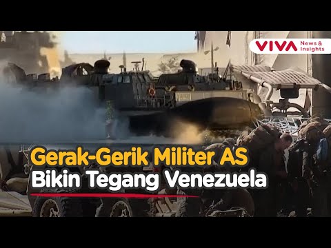 Ketegangan Amerika Serikat–Venezuela! Militer AS Mendarat di Kawasan Karibia