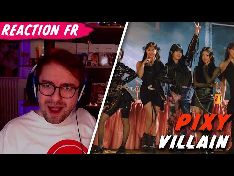Vidéo HYPER SEXY OMG  " VILLAIN " de PIXY / KPOP RÉACTION FR