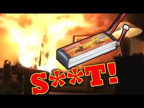 Lipo Fire in Workshop - Don't put it in a bucket of WATER!!! - UCH2_Jj8m4Zbe26UMlGG_LVA