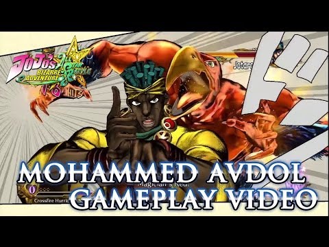 JoJo's Bizarre Adventure: All-Star Battle - PS3 - Mohammed Avdol (Gameplay Combo Trailer) - UCETrNUjuH4EoRdZNFx9EI-A