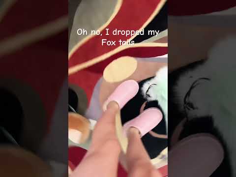Oh no, I dropped my Fox tails #funny #amnewbutnottheleast #halloween #thestupids 