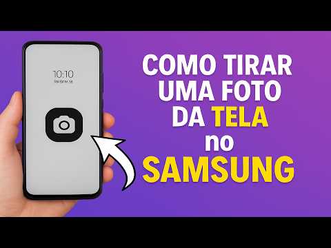 Como tirar uma FOTO da TELA no SAMSUNG