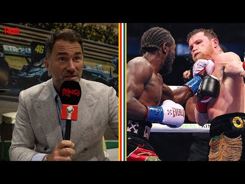 “Canelo WON’T want the rematch!” Eddie Hearn HONEST on Terence Crawford Win Over Canelo Alvarez