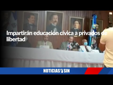 Impartirán educación cívica a privados de libertad