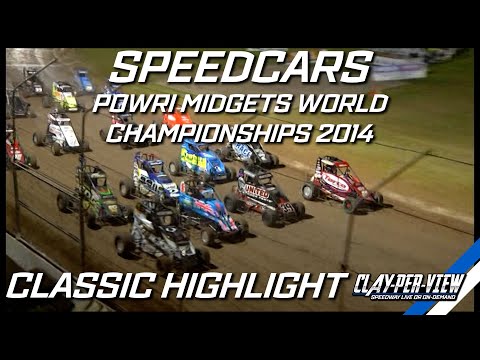 Speedcars | POWRI World Championships - Lismore - 1st Feb 2014 | Clay-Per-View - dirt track racing video image