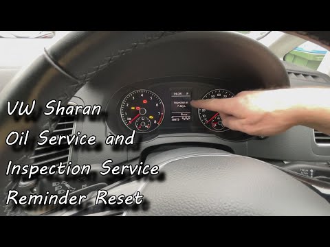 Как сбросить индикатор обслуживания на Volkswagen Sharan: пошаговая инструкция