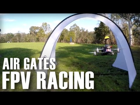 FPV Airgates Racing - Mini Quad Fast Action & Hard Crashing - UCOT48Yf56XBpT5WitpnFVrQ