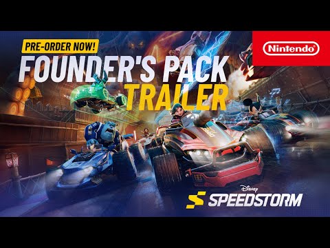 Disney Speedstorm - Founder's Packs Trailer - Nintendo Switch