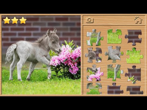 JIGSAW PUZZLES FOR KIDS (ENGLISH) ANIMAL PUZZLES FOR CHILDREN (ANIMALS VIDEO, FARM ANIMALS)