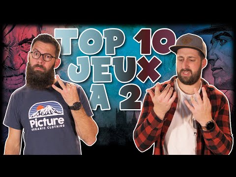 TOP 10 des jeux de société à 2 JOUEURS !