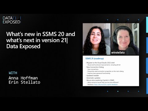 What’s new in SSMS 20 and what’s next in version 21| Data Exposed