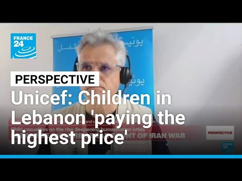 Children in Lebanon 'paying the highest price' amid conflict in Middle East: UNICEF • FRANCE 24
