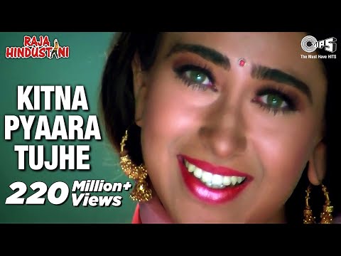 Kitna Pyaara Tujhe Full Video - Raja Hindustani | Alka Yagnik & Udit Narayan | Aamir Khan & Karisma - UCJrDMFOdv1I2k8n9oK_V21w