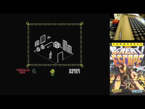 The Great Escape - Serie de Juegos Épicos en Commodore 64 real