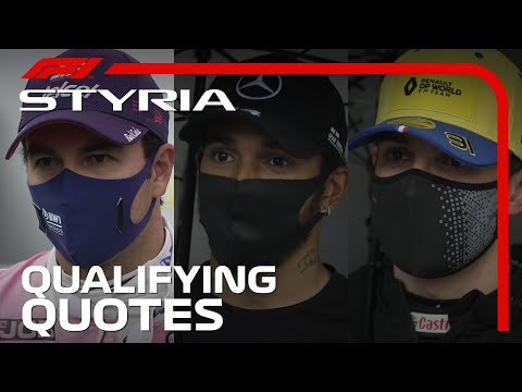 2020 Styrian Grand Prix | F1 Drivers React After Qualifying