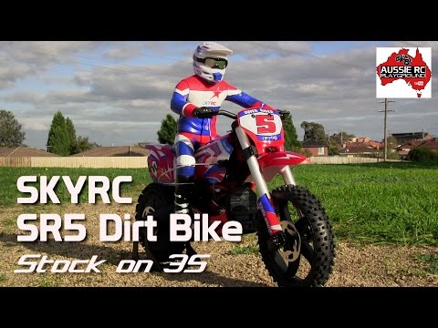 SKYRC Super Rider SR5 Dirt Bike first run on 3S - UCOfR0NE5V7IHhMABstt11kA